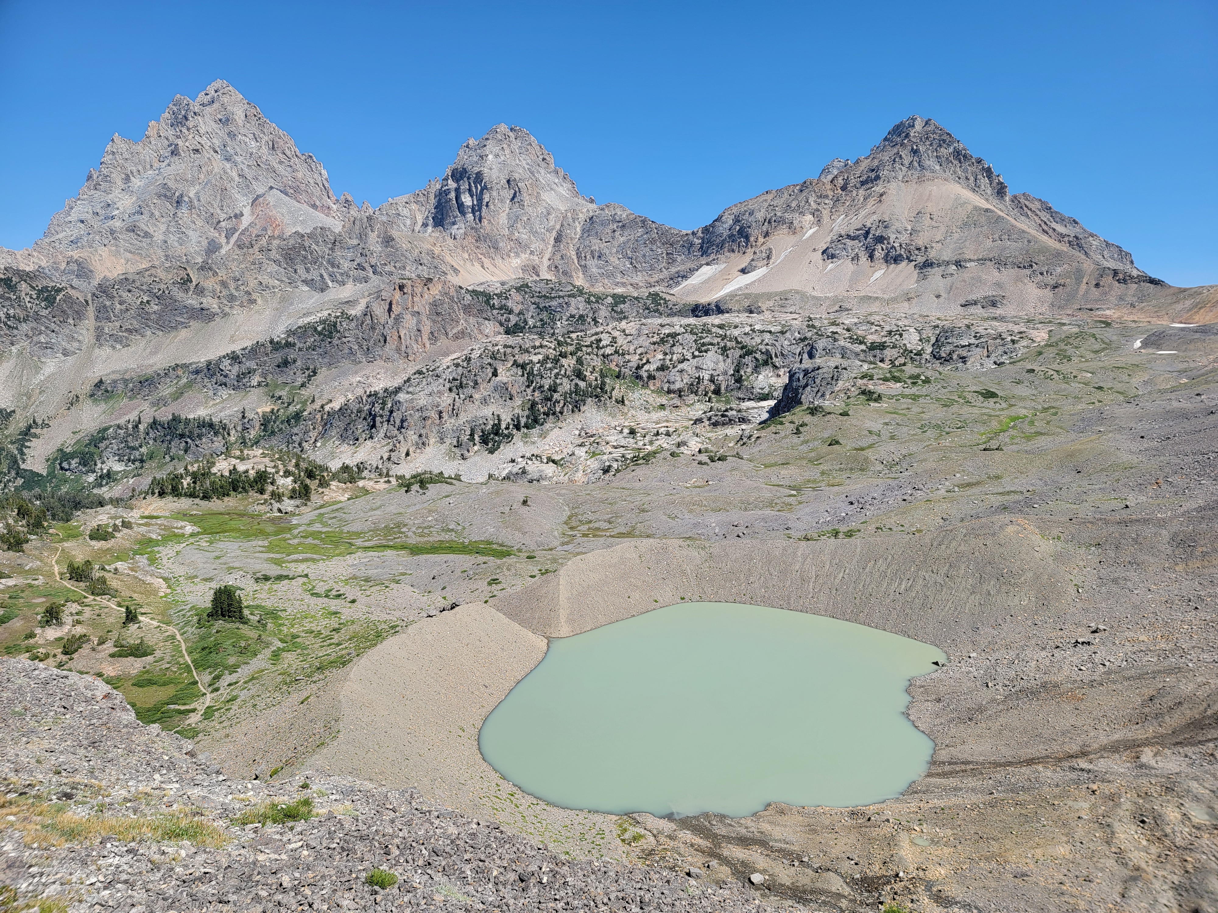 Grand Teton, Middle Teton, and South Teton